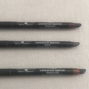 3 full size Laura Geller waterproof eyeliners